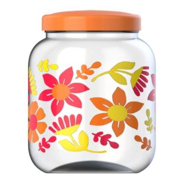 Imagem de Pote Porta Mantimentos Plástico Decorado Modelos Diversos BPA FREE - -