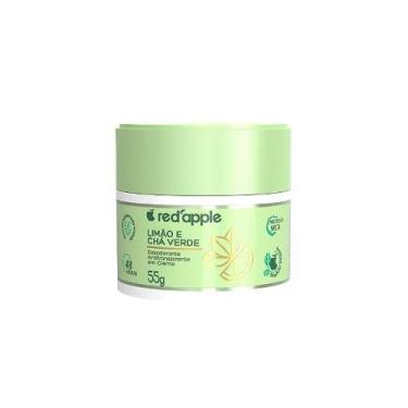 Imagem de Desodorante red apple creme 55g limao e cha verde