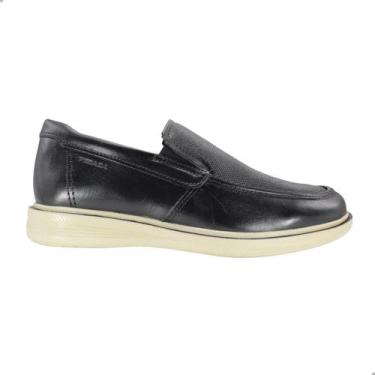 Imagem de Sapato Casual Pegada Masculino em Couro Preto, Pt, Anilina preto, 40