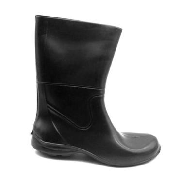 Imagem de Bota Galocha Pat 30062 Impermeável Unisex, Preto, 39