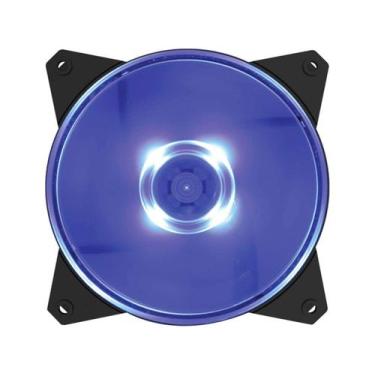 Imagem de Cooler FAN LED Azul Cooler Master MasterFan - MF120L Azul