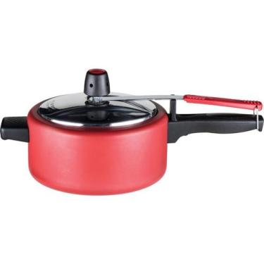 Imagem de Panela de Pressão 3 lts Turbo Quality Antiaderente Vermelho Alegrete