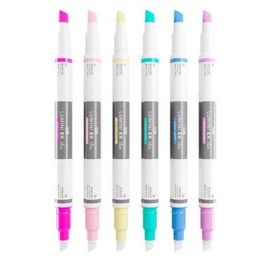 Imagem de Marca Texto Apagável Lumini Ex Slim 2 Pontas 3mm/1mm - CIS