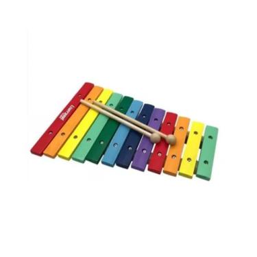 Imagem de Xilofone Infantil 12 notas Madeira 5513 - Liverpool