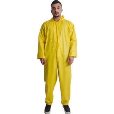 Imagem de Macacão de Segurança Trevira 300 Amarelo Maicol CA 33621 Tamanho:XGCor
