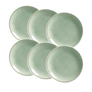 Imagem de Conjunto de 6 Pratos Sobremesa Provance de Cerâmica Coup 21cm - Allean