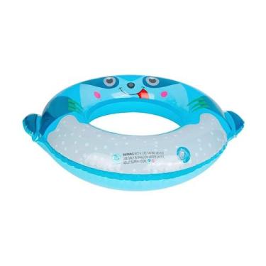 Imagem de Boia Bote Infantil Animais Baby 65cm Piscina - Art Summer, Azul