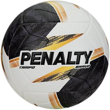 Imagem de Bola Futebol De Campo Esportiva Jogo Treino Penalty Bravo Xxvi, Branco