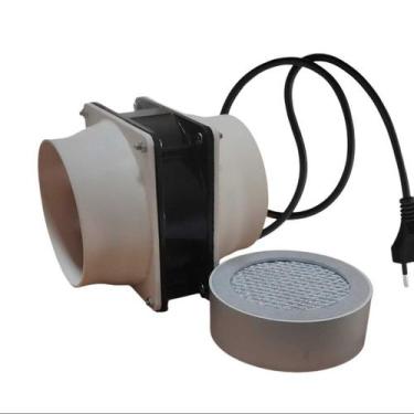 Imagem de Exaustor para Cultivo Indoor 100/120mm  Alta Vazão, Baixo Consumo e Fi