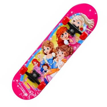 Imagem de Skate Semi Profissional Radical para crianças Montado Variadas estampa