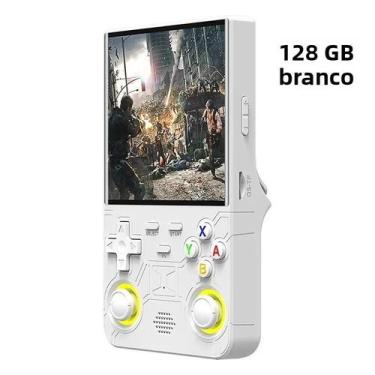 Imagem de Console De Videogame Portátil Retro R36 Ultra De 128GB Com Tela IPS E 