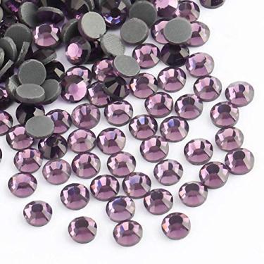 Imagem de Beadsland Cristal Hotfix strass, pedra cortada à máquina 2880 peças/pacote (violeta, SS6/2 mm)