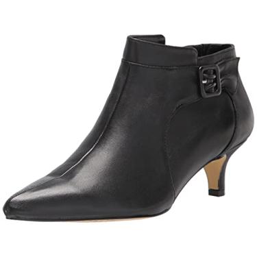 Imagem de Bella Vita Bota feminina Bindi Fashion Boot, Couro preto, 5.5