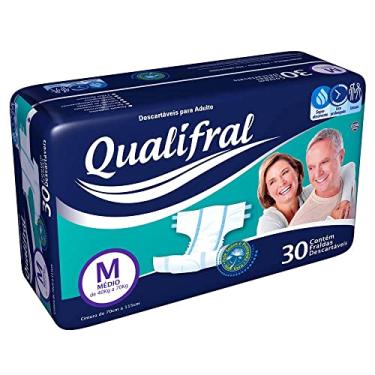 Imagem de Fralda Qualifral Pacotão M 30 unidades