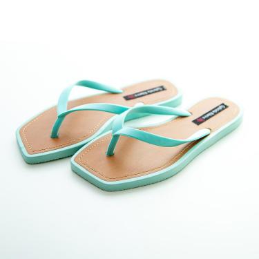 Imagem de Chinelo Feminino Bico Quadrado Conforto Dia a Dia Verão