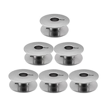 Imagem de 06 Bobinas Zig Zag Gemsy Jack Lanmax Westpress Singer 20u