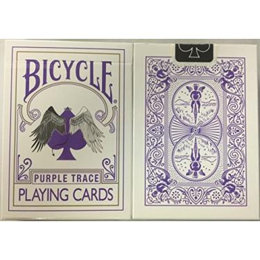 Imagem de Cartas de baralho com traço roxo Angel Devil