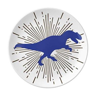 Imagem de Prato decorativo de porcelana para caçar animais King