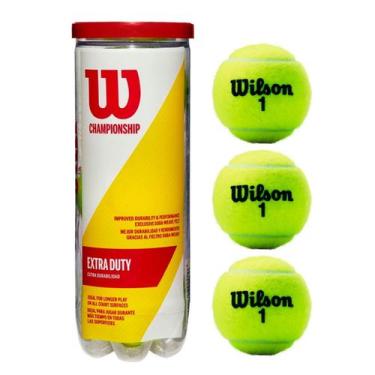 Imagem de Bola De Tênis Wilson Championship - Pack Com 3 Bolas