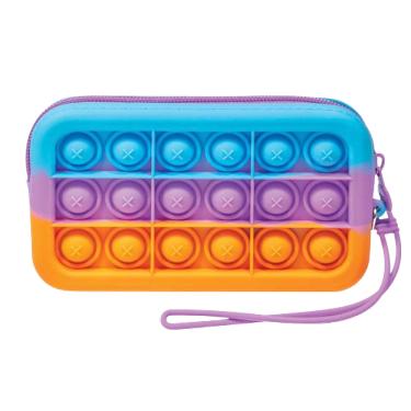 Imagem de Estojo / necessaire de silicone Poosh pop it Colors DAC