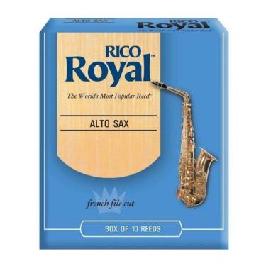 Imagem de Caixa com 10 Palhetas para Sax Alto Rico Royal 1,5 RJB1015