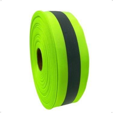 Imagem de Fita Refletiva Faixa Reflexiva Sinalizadora Para Uniforme - 5cm X 10m