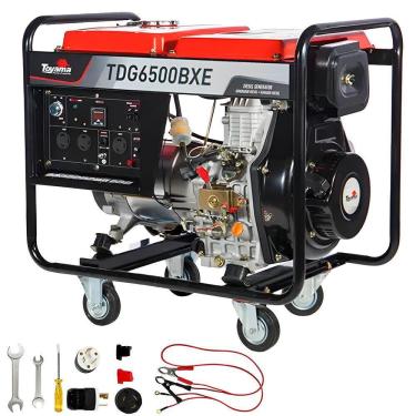 Imagem de Gerador Diesel 5,5 KVA Elétrico Monofásico 251-045 TOYAMA