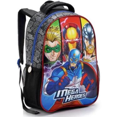 Imagem de Mochila Mega Heroes MI41419 - Seanite