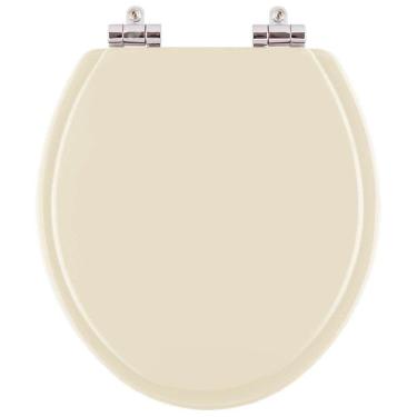 Imagem de Assento Sanitario com Amortecedor Convencional Oval Bone (bege claro) para vaso Incepa