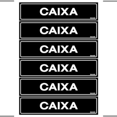 Imagem de Combo 6 Placas De Sinalização Caixa 30x7 Ekomunike - A-401 F9e