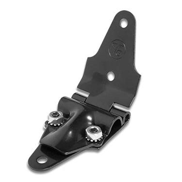 Imagem de Dobradiça Transglobal (aço maciço, dobradiça de rolo completa, 5 cm de largura) Funciona com porta de enrolar de reboque (TG-1209-A)