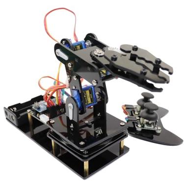 Imagem de LK COKOINO Robot Arm for Arduino, Smart Robot Building Kit That can Memorize and Repeat Movements for Beginners/Teens/Adults to Learn Electronic, Programming, Math and Science