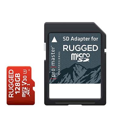 Imagem de Cartão de memória ProMaster Professional 128GB microSDXC V30 resistente