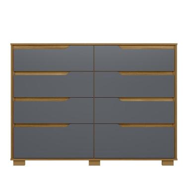 Imagem de Comoda Georgia Quarto com 8 Gavetas