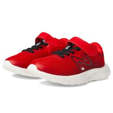 Imagem de New Balance Tênis de corrida unissex infantil Dynasoft 520 V8 Bungee, Team Red/Black/White, 2.5 Little Kid