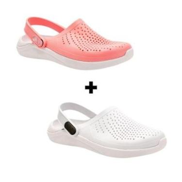 Imagem de Babuche Chinelo Feminino e Masculino KIT 2 PARES Sandália Adulto Confortável-Unissex