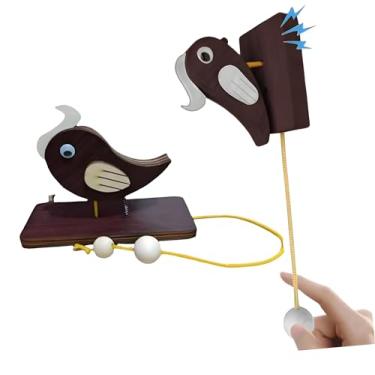 Imagem de Campainha de pica-pau - ornamentos criativos de aldrava de porta, sino de lojista para abertura de porta, aldrava de porta pica-pau, decoração suspensa para entrada