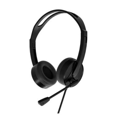Imagem de Headset Lecoo, Drivers 40mm, USB, Preto - HT106USB