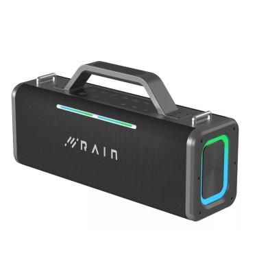 Imagem de Caixa De Som Portátil RAIN R61 C/ Microfone sem Fio Super Bateria Qualidade Sonora Premium 160w Potência