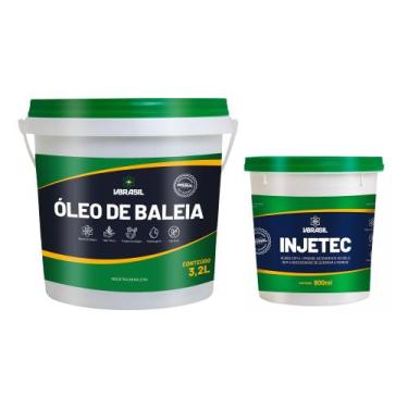 Imagem de Kit Óleo De Baleia 3,2L + Injetec Anti Umidade 900ml Vbrasil