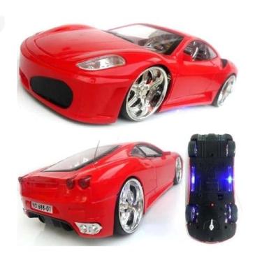Imagem de Carrinho Controle Remoto Perfect Acende Luzes - Vermelho. - toys king