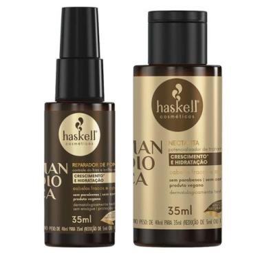 Imagem de Kit Mandioca 1 Reparador de pontas 35ml 1 Nectavita 35ml Haskell