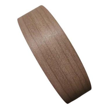 Imagem de Fita De Borda Novo Noce Amêndoa 35mm Rolo Com 20mts - REHAU