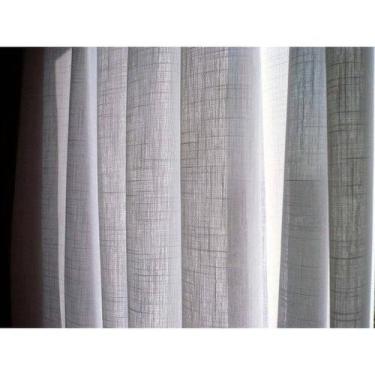 Imagem de Cortina Gaze Linho 2mx2,25m Com Forro Microfibra Para Varao - Chrisney