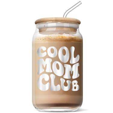 Imagem de Nurforta Presentes para mães - Dia das Mães, Natal, presentes de aniversário para mamãe, mãe, mãe nova, mãe bônus, mãe grávida, madrasta - copo de lata de 473 ml