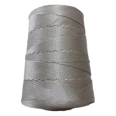 Imagem de Fio cordão Náutico Rayontex 2,5/3mm - Text 1200-500g Crochê artesanato (Cinza)