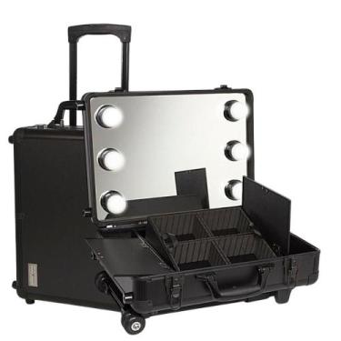 Imagem de Maleta Camarim Balcão Klass Vough Preta Wb-418t-bl/bl