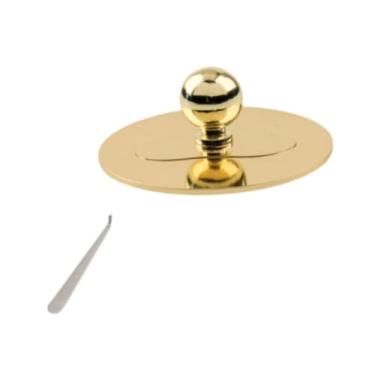 Imagem de Generic Topper de vela perfumado para jarra, tampa de vela para jarra, capa de sombra para casa, queima uniforme, natal, velas de jarra, Ball H 3.2cm