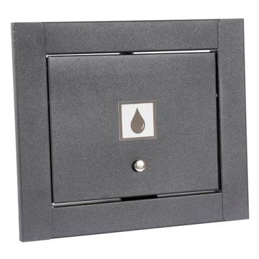 Imagem de Visor Agua em Inóx Hidrometro - JGC COMERCIAL, Preto