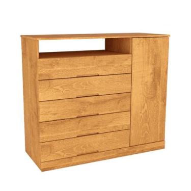 Imagem de Cômoda Portugal 5 Gavetas com Sapateira - MadeMarcs - MadeMarques, Per